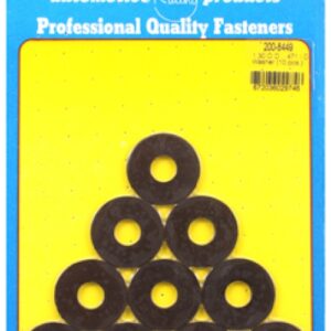 ".471"ID 1.30"OD .120"TH no chamfer black washer" (10pcs)