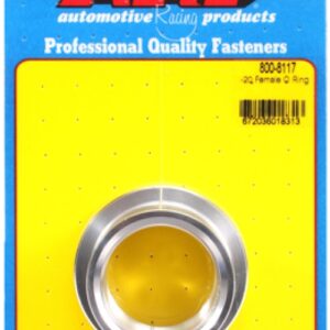 -20 female O ring aluminum weld bung