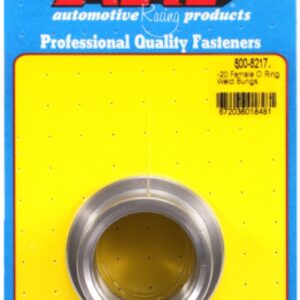 -20 female O ring steel weld bung