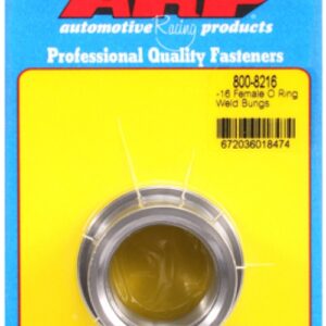 -16 female O ring steel weld bung