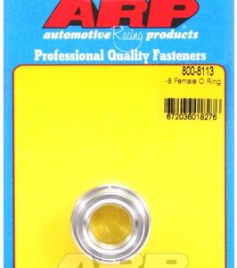 -8 female O ring aluminum weld bung